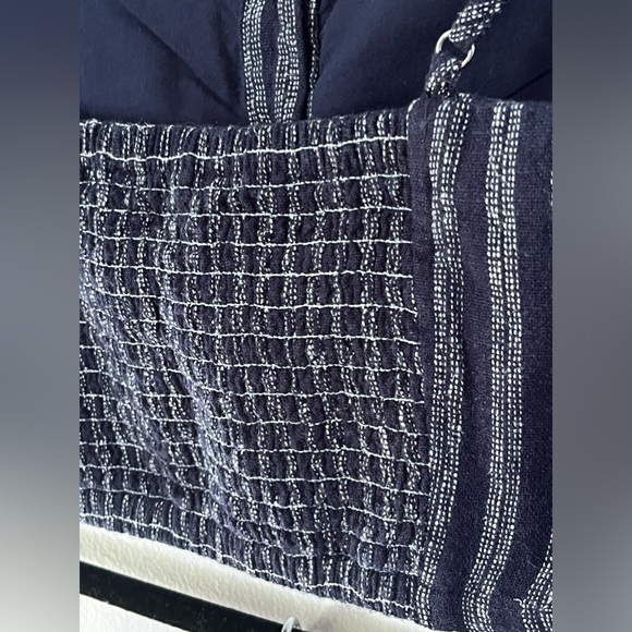 Women’s Forever21 Pinstripe Mini Skirt & Crop Top Coordinating Set / Outfit - Picture 9 of 13